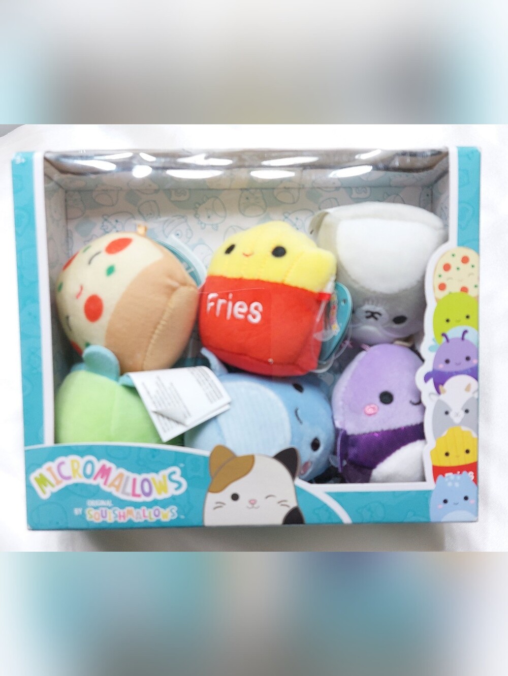 Micromallows Plush Collectible Set Boxed - 6 Pack.